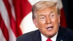 Trump discusses future deal for Greenland, backs off tariff threats